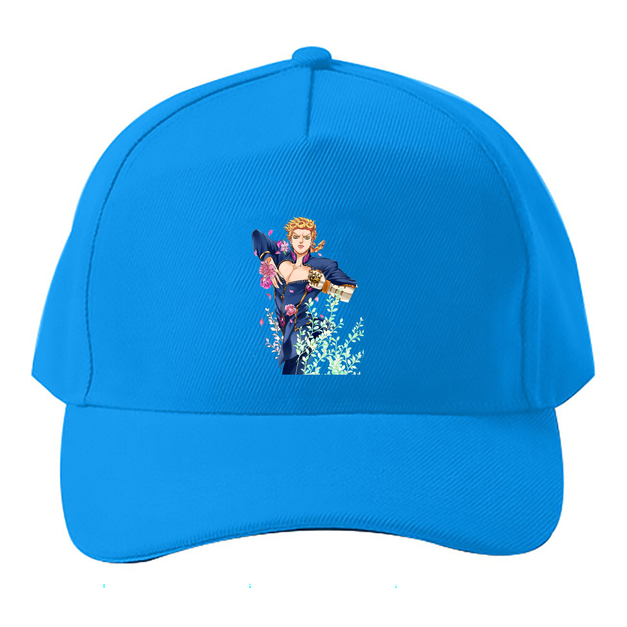 （画像用） ジョジョの奇妙な冒険 ジョルノ?ジョバァーナ JoJo's Bizarre Adventure Giorno Giovanna ベースボールキャップ 綿100％ 男女兼用 帽子 スポーツ